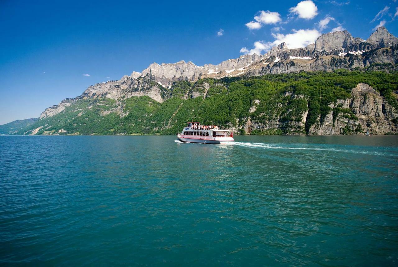 Alte Sektion Und Alpenblick Hotel Flums Exterior foto